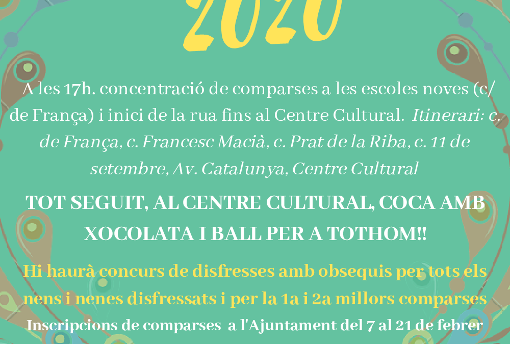 CARNESTOLTES 2020