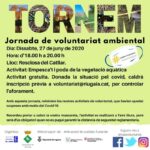 JORNADA DE VOLUNTARIADO AMBIENTAL - ESCLUSA DEL CATLLAR