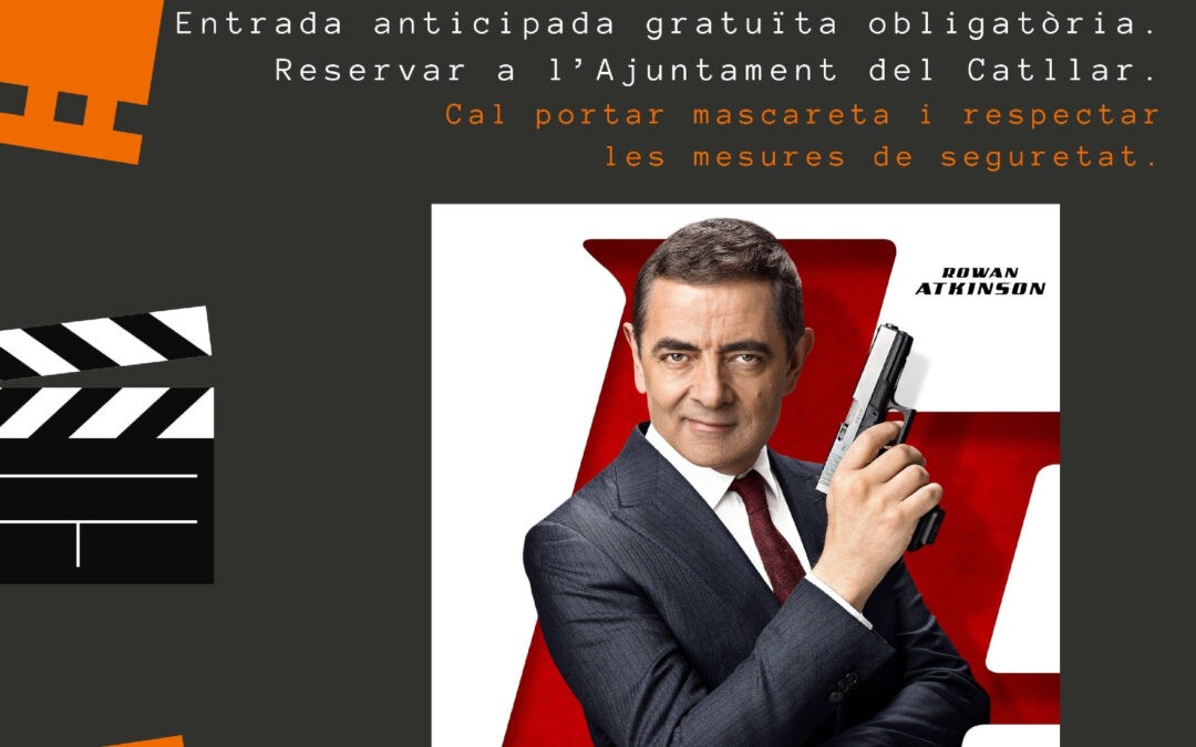 CINEMA A LA FRESCA 2020: 7 D’AGOST       “JOHNNY ENGLISH, DE NUEVO EN ACCIÓN”  (PARC DE LLEVANT)