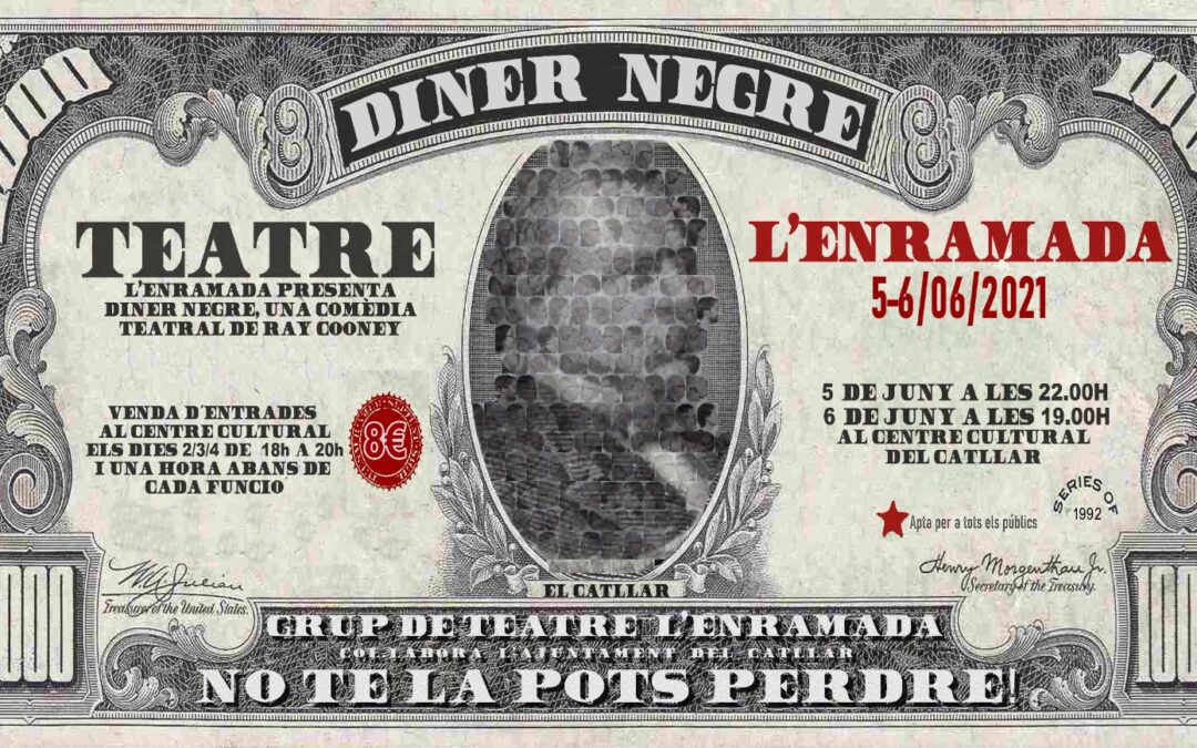OBRA DE TEATRE “DINER NEGRE”