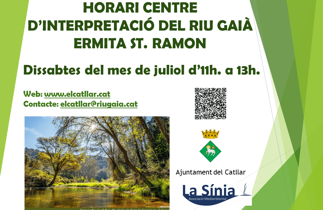 CENTRE INTERPRETACIÓ RIU GAIÀ – ERMITA ST. RAMON