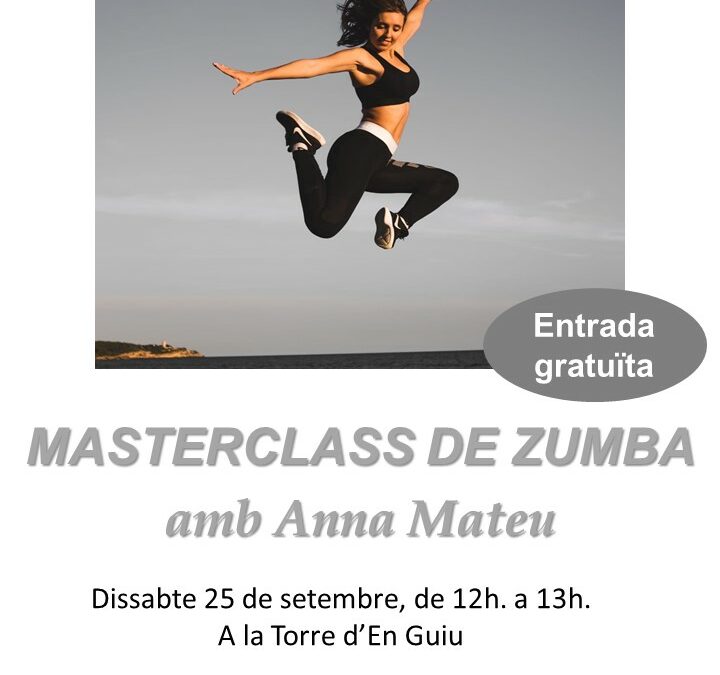 MASTERCLASS DE ZUMBA CON ANNA MATEU