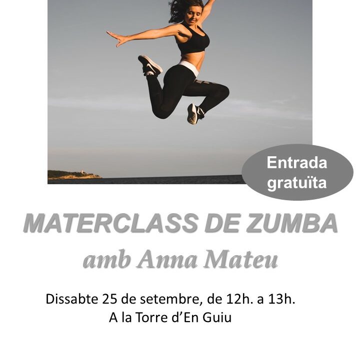 MASTERCLASS DE ZUMBA AMB ANNA MATEU