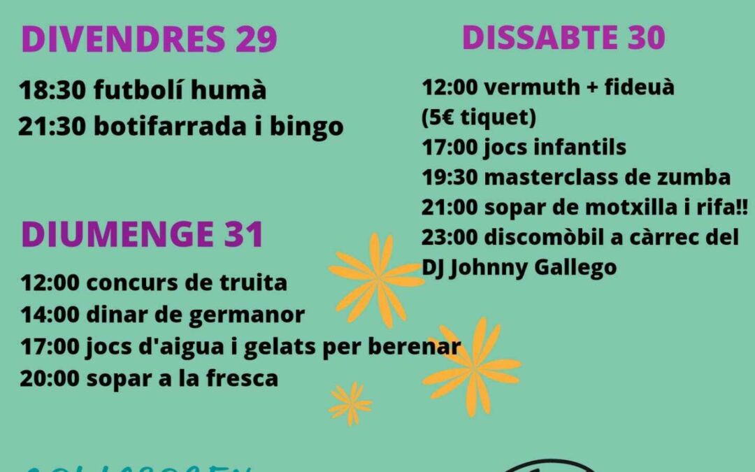 FESTES DE MAS DE CARGOL