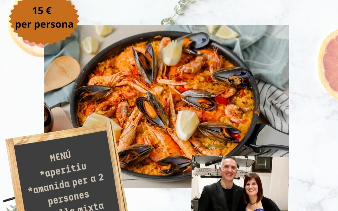PAELLA: recordeu comprar els tiquets (fins aquest dijous)