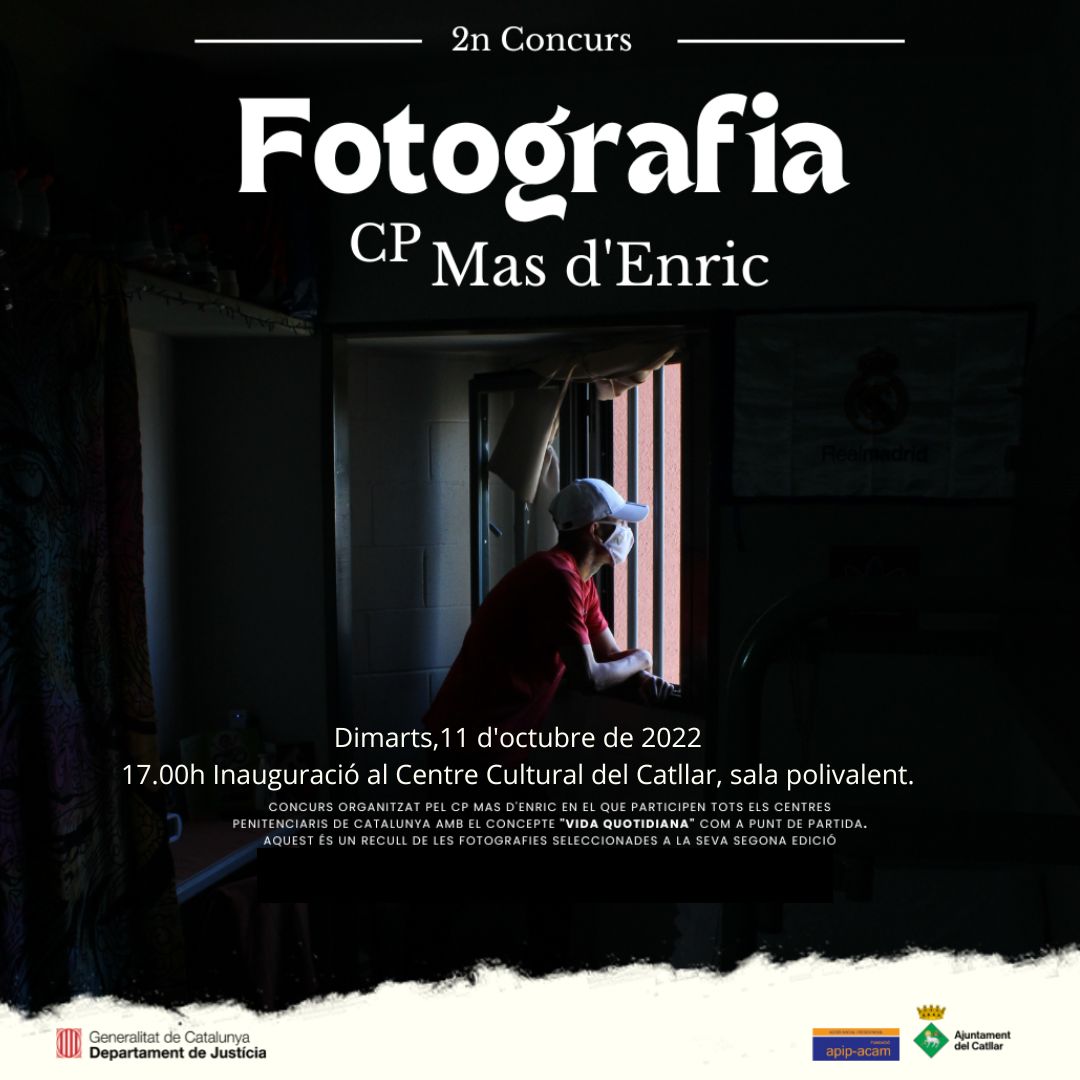 EXPOSICIÓ FOTOGRÀFICA I INAUGURACIÓ, AQUEST DIMARTS A LA TARDA