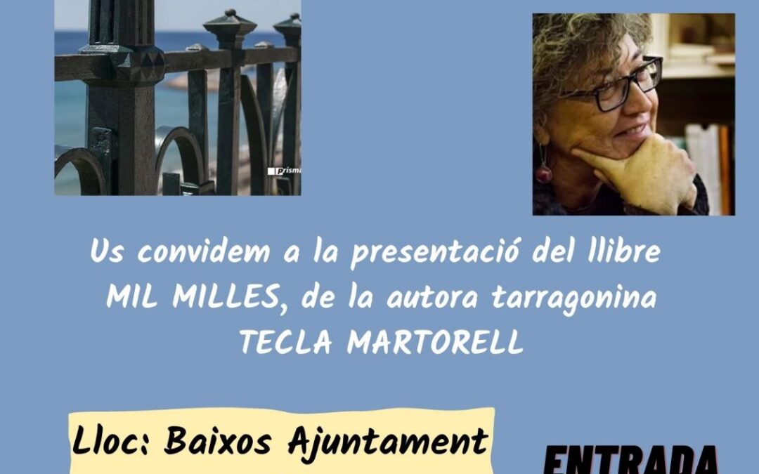 L’AGRUPACIÓ DE DONES PRESENTA LLIBRE DE TECLA MARTORELL