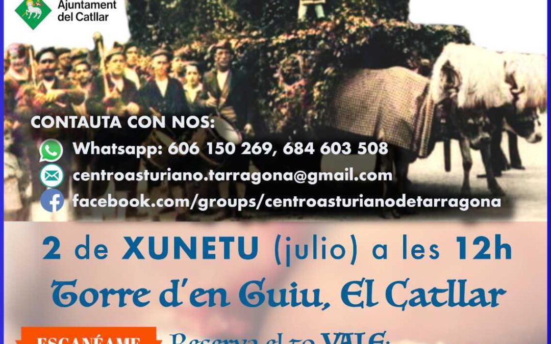 FESTA DEL BOLLU, DEL CENTRU ASTURIANU DE TARRAGONA. TORRE D’EN GUIU