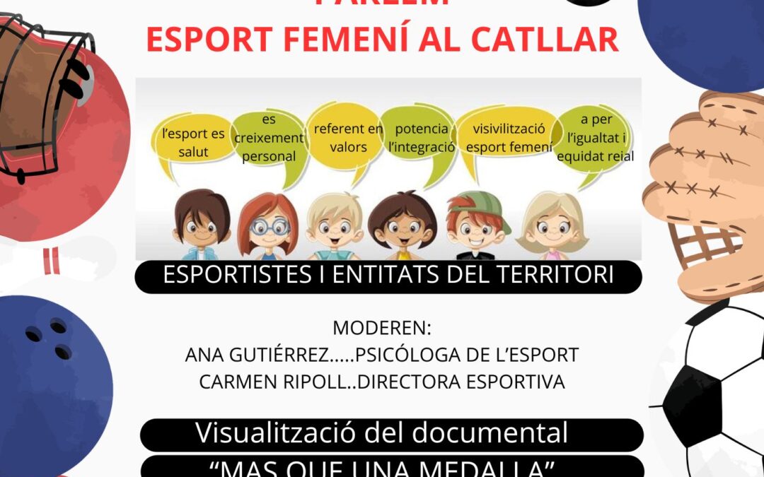 HABLAREMOS DE DEPORTE FEMENINO. NO FALTES
