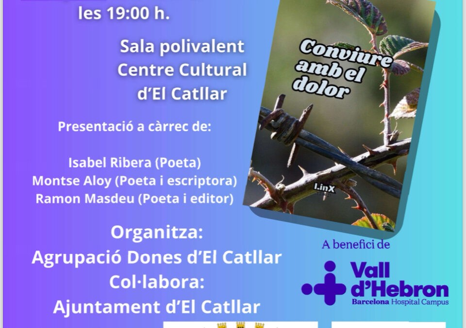 PRESENTACÓN SOLIDARIA DE LIBRO POR PARTE DE LA AGRUPACIÓ DE DONES