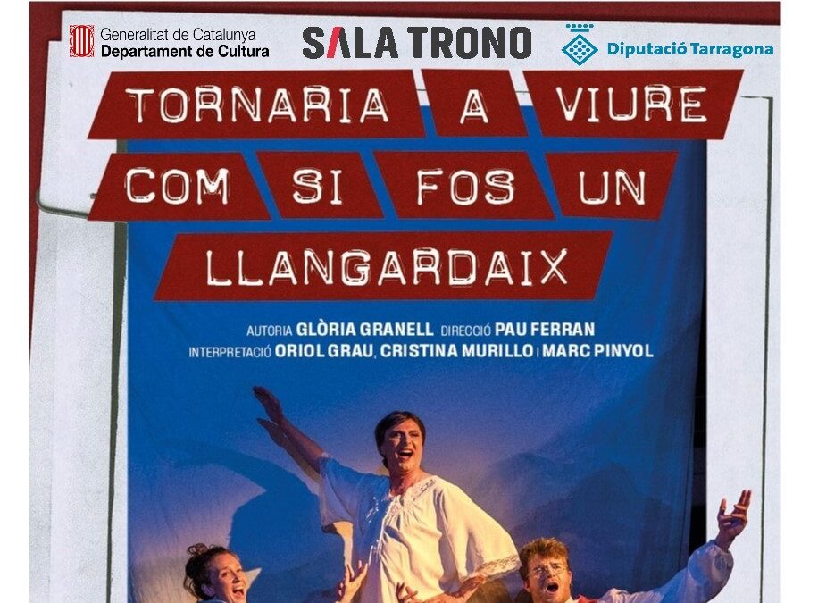 RECUERDA SACAR TUS ENTRADAS PARA EL TEATRO DE DOMINGO