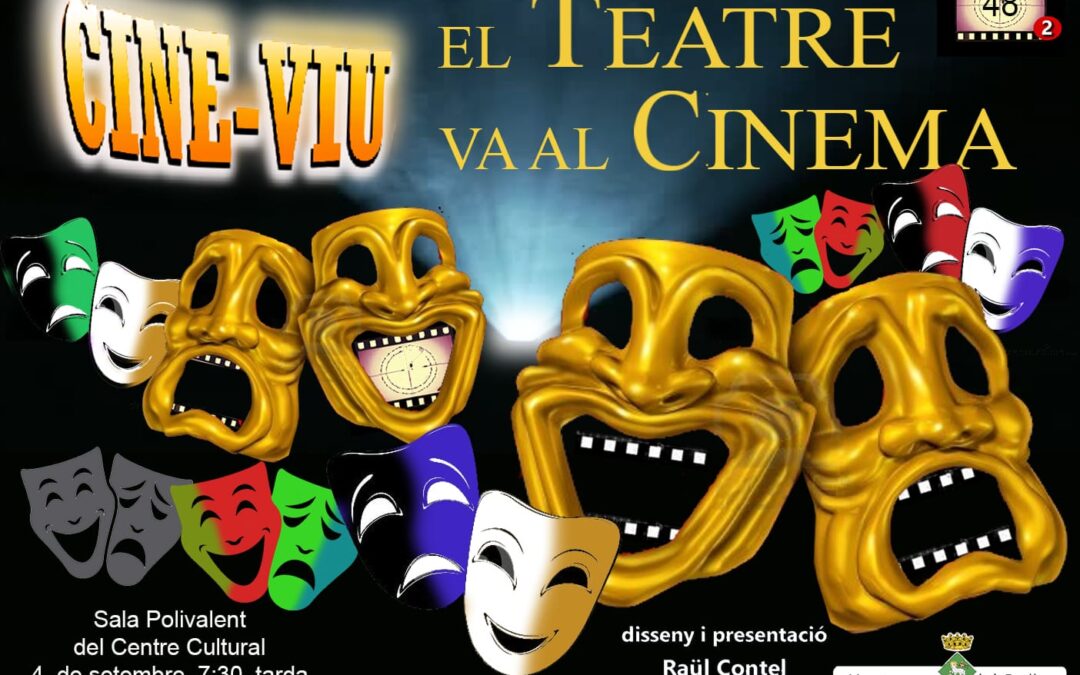 CINEVIU DEMÀ DIMECRES, 4 DE SETEMBRE