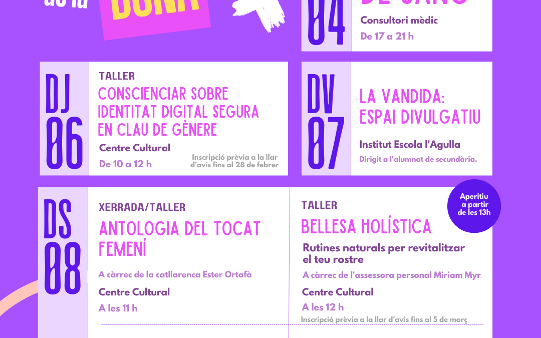 ACTIVIDADES | Semana de la mujer
