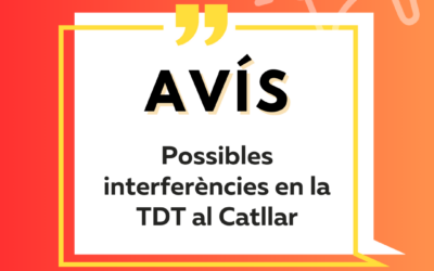 AVISO: Posibles interferencias en la TDT en El Catllar