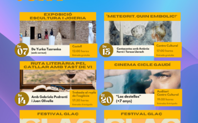 Programación cultural de junio al Catllar