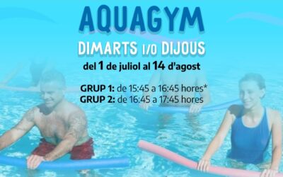 Se abren las inscripciones para las sesiones de Aquagym 2025