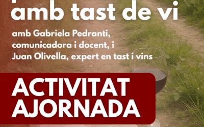 ACTIVIDAD APLAZADA | Ruta literaria y cata de vino