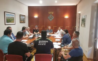 Comisión Sectorial de Seguridad en el Ayuntamiento del Catllar