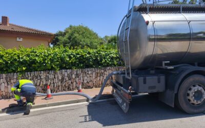 Acción para garantizar el suministro de agua en la urbanización de La Cativera
