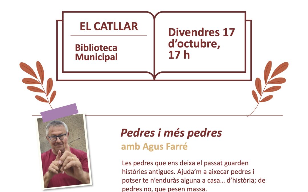 Pedres i més pedres