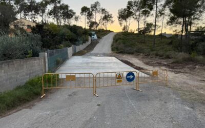 El Catllar repara el paviment en diversos camins municipals deteriorats per la dana