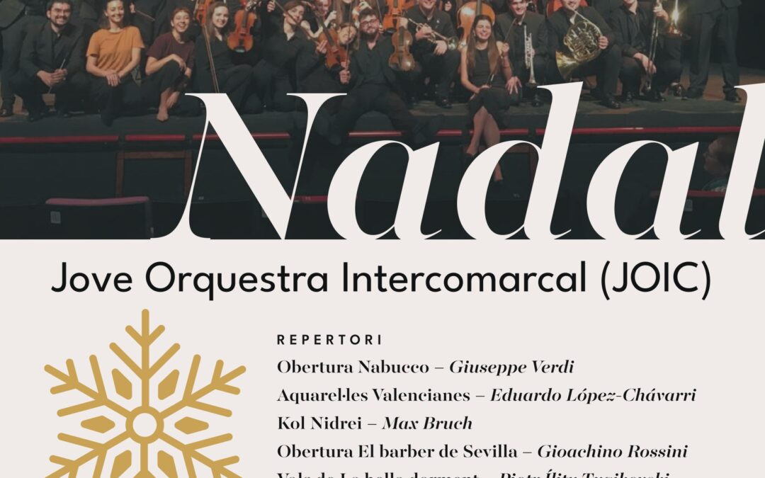Concert de Nadal de la Jove Orquestra Intercomarcal (JOIC)