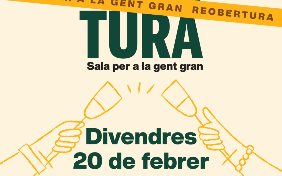 Reobertura sala per a la gent gran