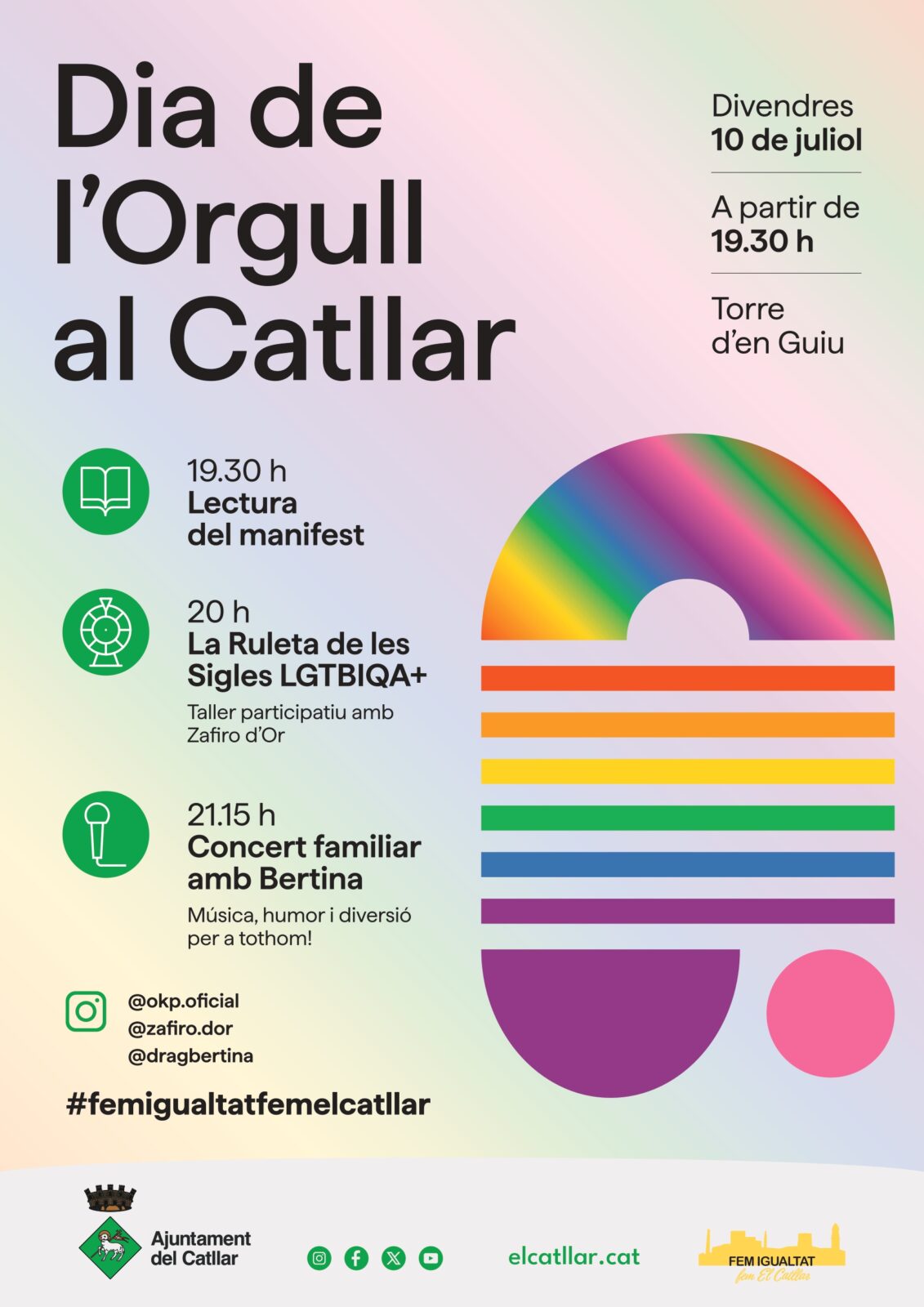 Dia de l'orgull a El Catllar