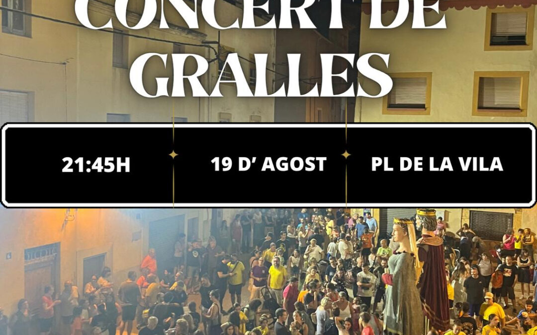 Despertada dels gegants. Concert de gralles