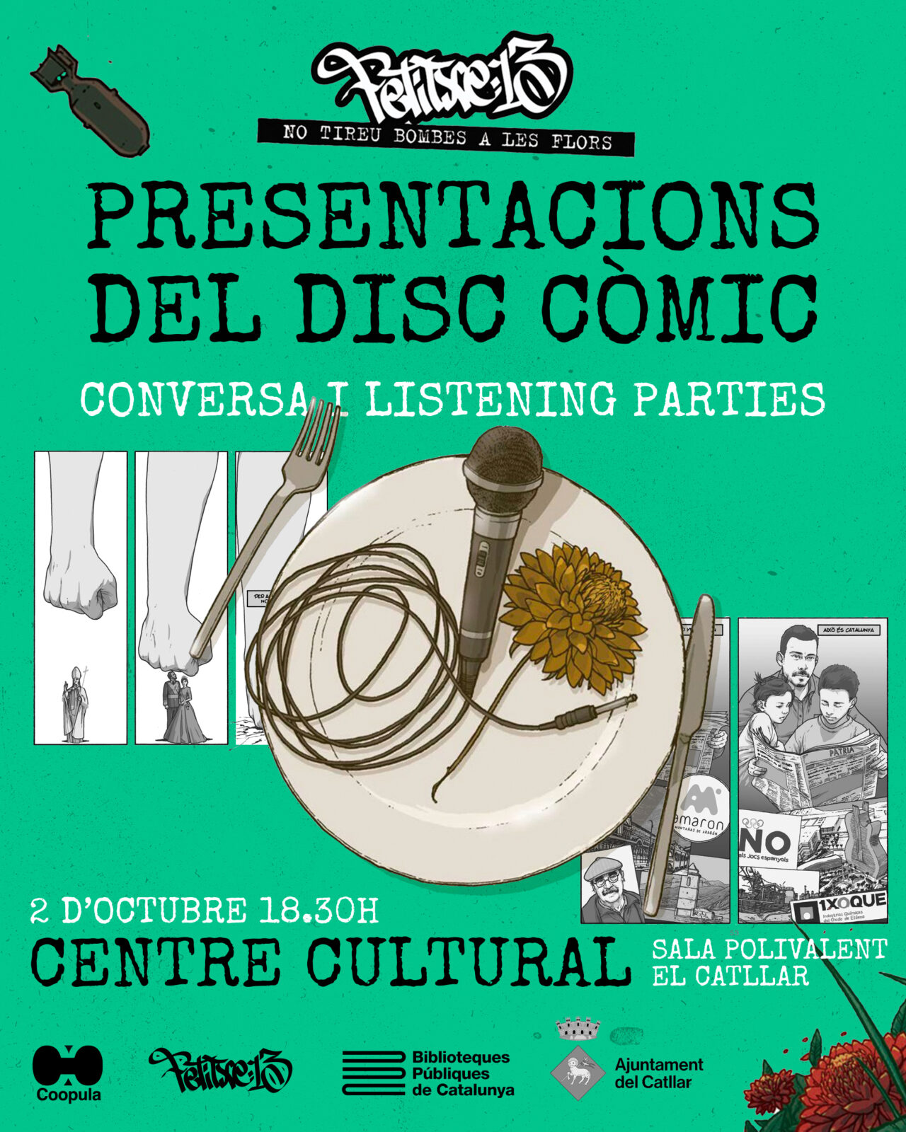 Presentacions del disc còmic