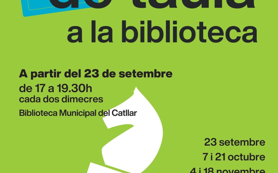 Jocs de taula a la biblioteca