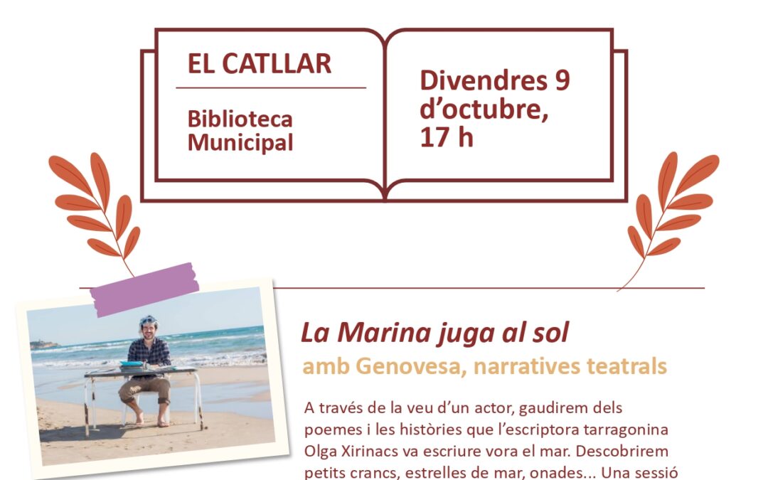 Tardor de contes: “La Marina juga al sol”
