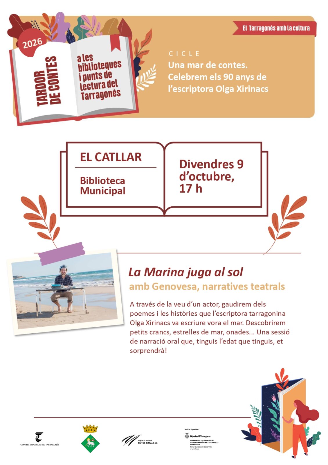 Tardor de contes: "La Marina juga al sol"