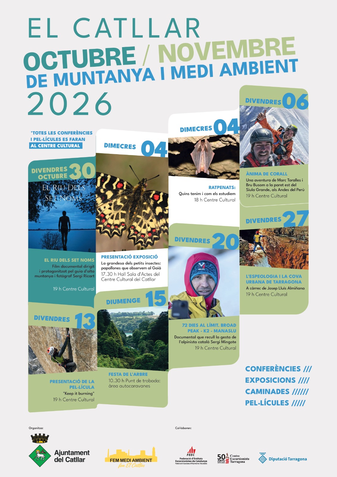 El Catllar torna a apostar per la muntanya, l’aventura i el medi ambient amb un mes d’activitats per a tots els públics