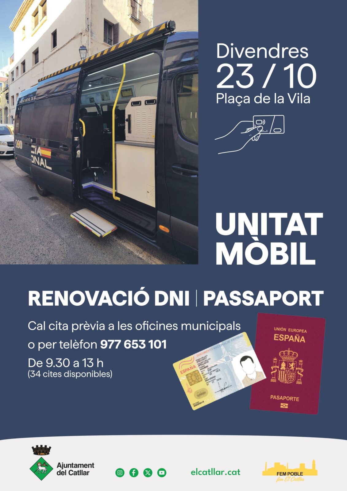 Renovació DNI - Passaport