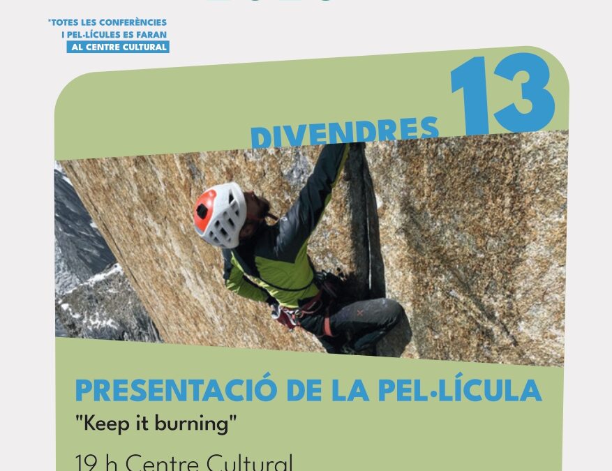 Presentació de la pel·lícula: “Keep it burning”