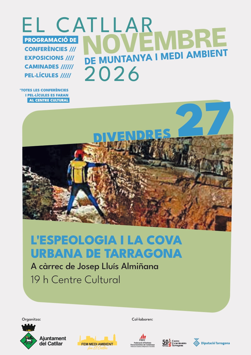 L'espeologia i la cova urbana de Tarragona