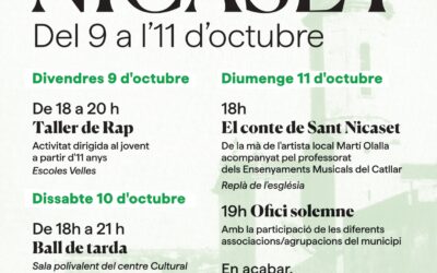 El Catllar celebra Sant Nicaset amb tres dies de cultura, música i tradició