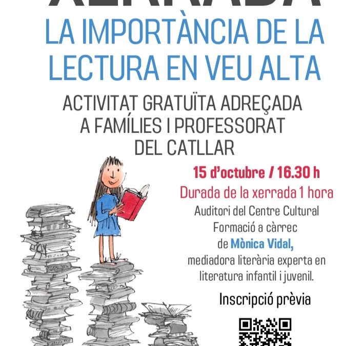 Xerrada: La importància de la lectura en veu alta