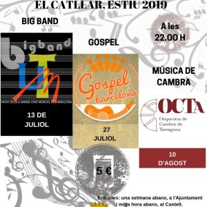 CONCERTS CASTELL ESTIU 2019