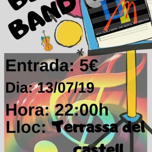CONCERT BIG BAND A LA TERRASSA DEL CASTELL