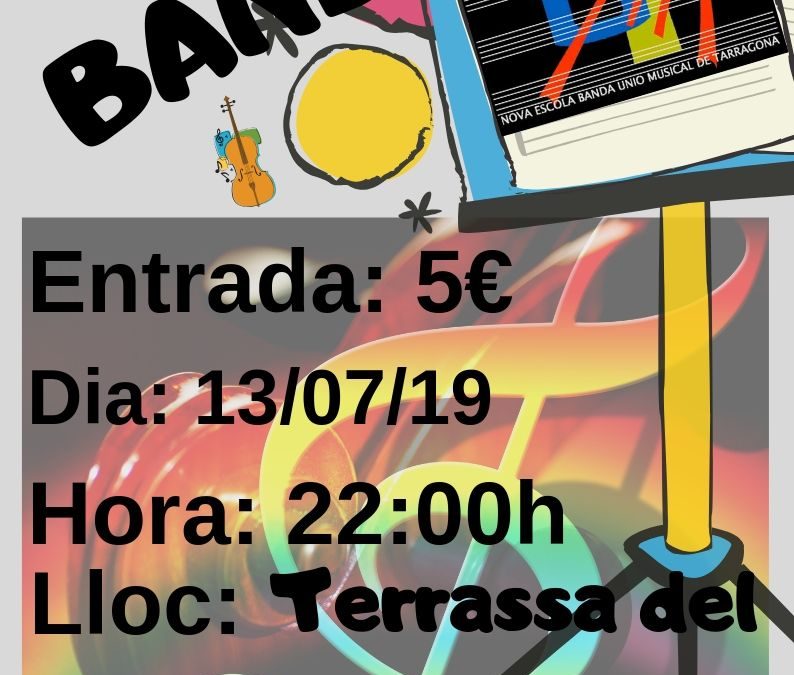 CONCERT BIG BAND A LA TERRASSA DEL CASTELL