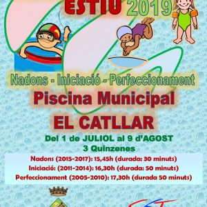 CURSETS DE NATACIÓ 2019