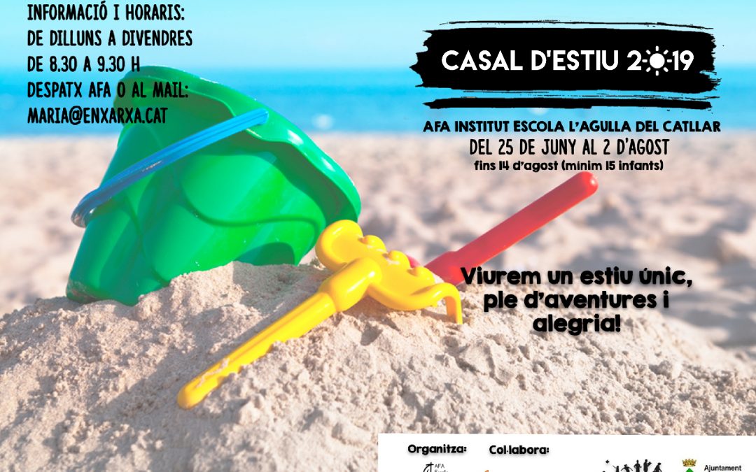 CASAL D’ESTIU 2019