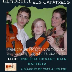 CONCERT DE MÚSICA CLÀSICA "ELS CATATXECS"