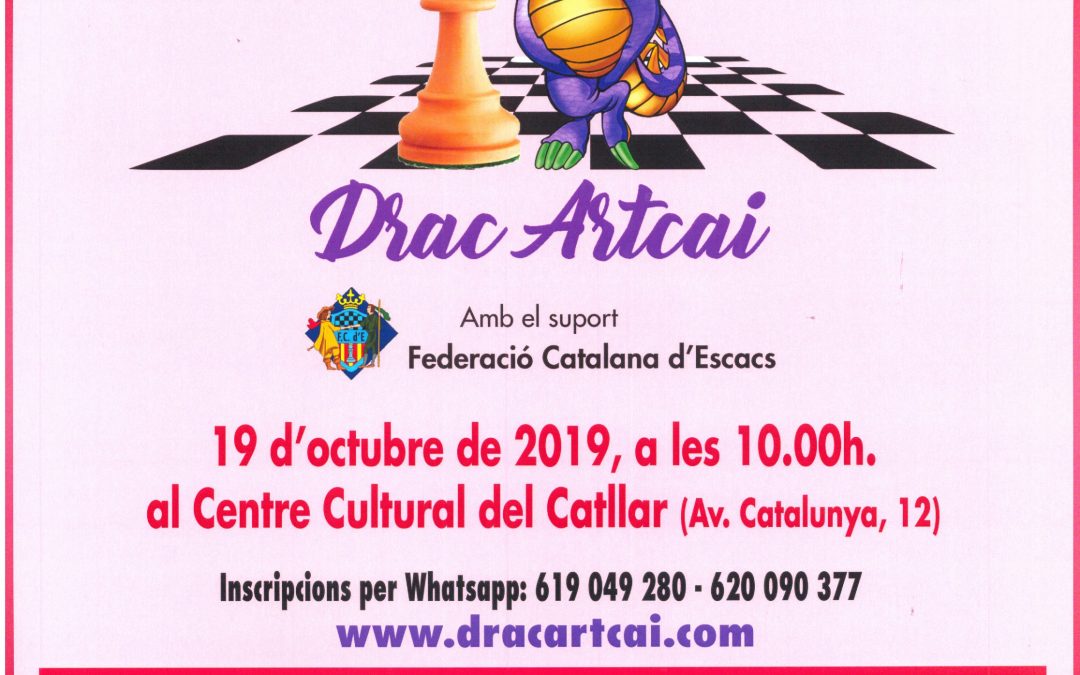 4t TORNEIG D’ESCACS SOLIDARI