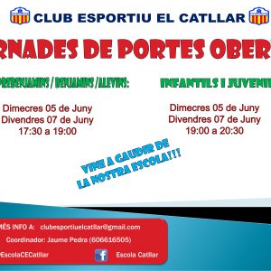 Jornada de portes obertes CLUB ESPORTIU EL CATLLAR