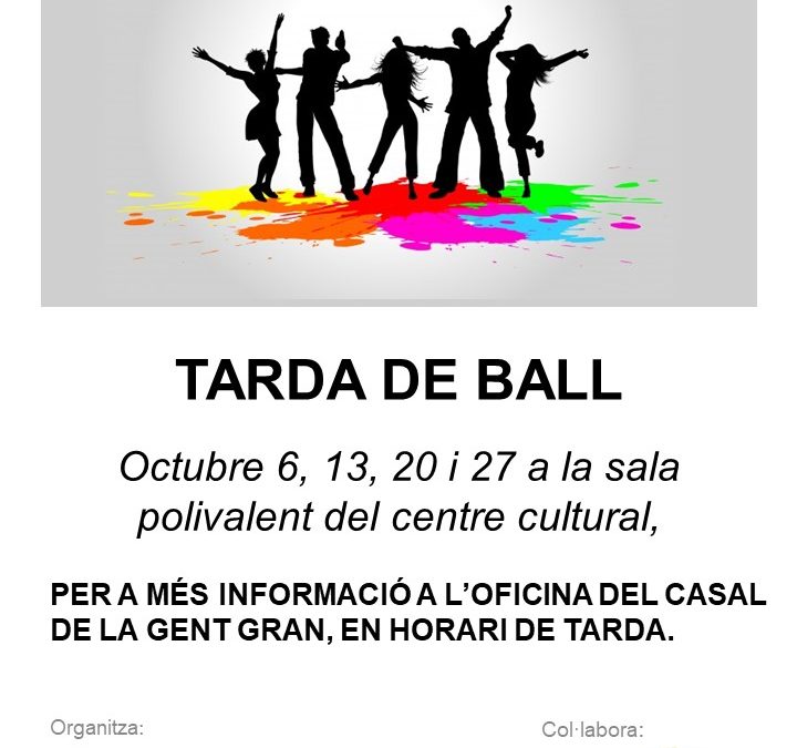 Tarda de ball a l’octubre