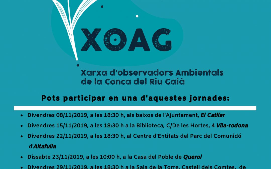 XARXA D’OBSERVADORS AMBIENTALS DE LA CONCA DEL RIU GAIÀ